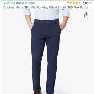Dockers mens slim fit workday khaki. 30x27